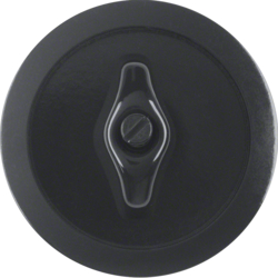 164701 Centre Plate with Toggle,  Black Glossy