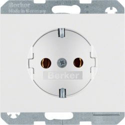 47157009 Schuko socket outlet,  K.1 p-w