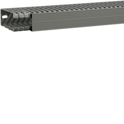 BA7A100040 Slotted panel trunking BA7A 100x40, grey